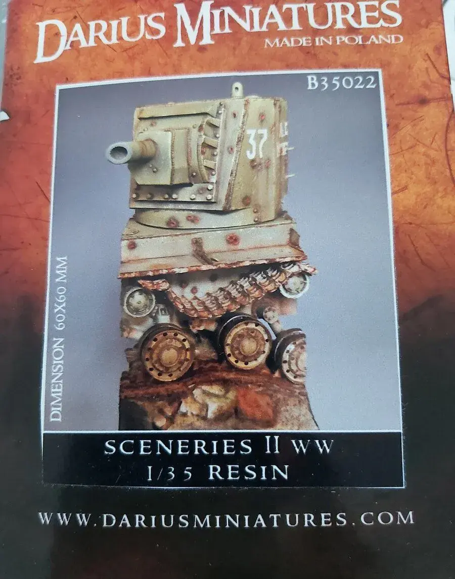 Dioráma - resinový podstavec KV-1 (ZĽAVA)