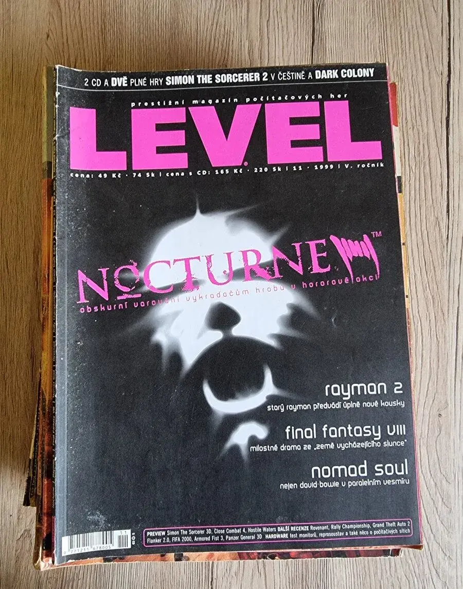 Stare casopisy Level
