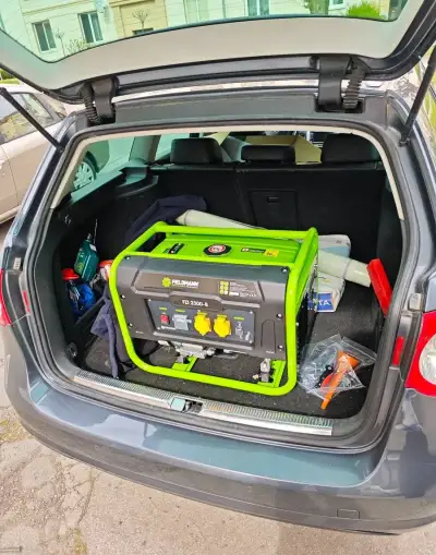 Nepoužitú elektrocentrálu Fieldmann