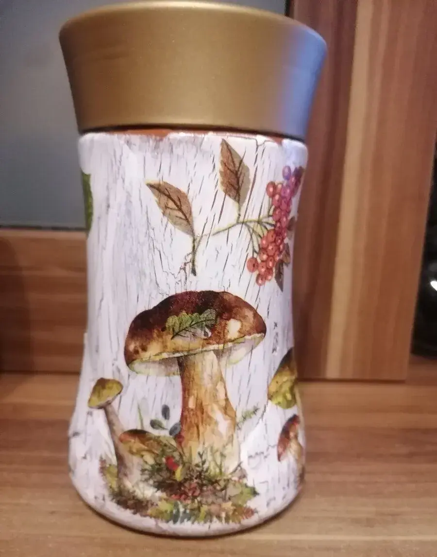 Dózička na sušené huby