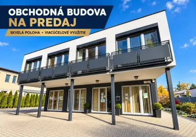 NA PREDAJ MODERNÁ OBCHODNO-ADMINISTRATÍVNA BUDOVA S PARKOVAN