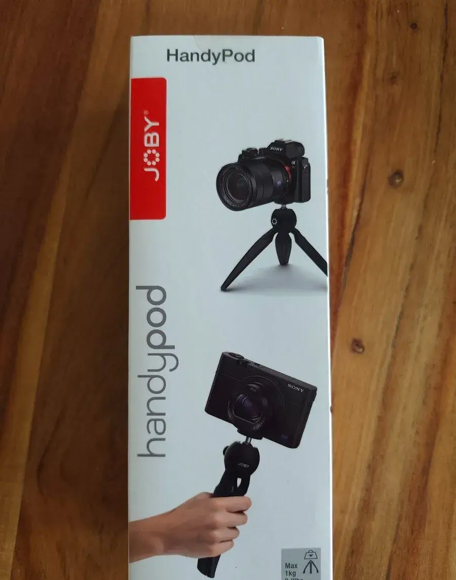 Nový statív JOBY HandyPod black - záťaž max.1 kg