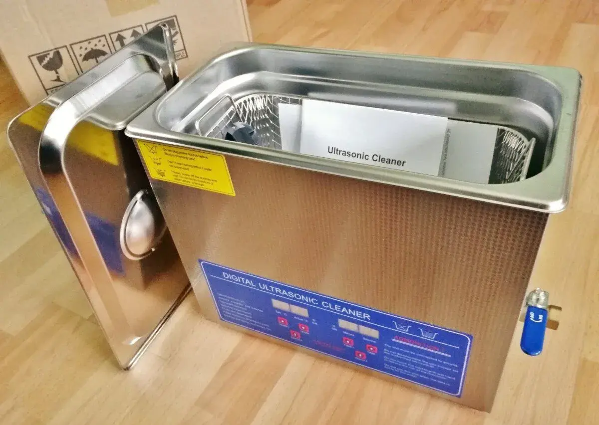 6L digitálna ultrazvuková čistička s ohrevom