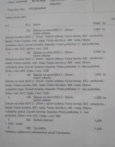 zaluzie na okna