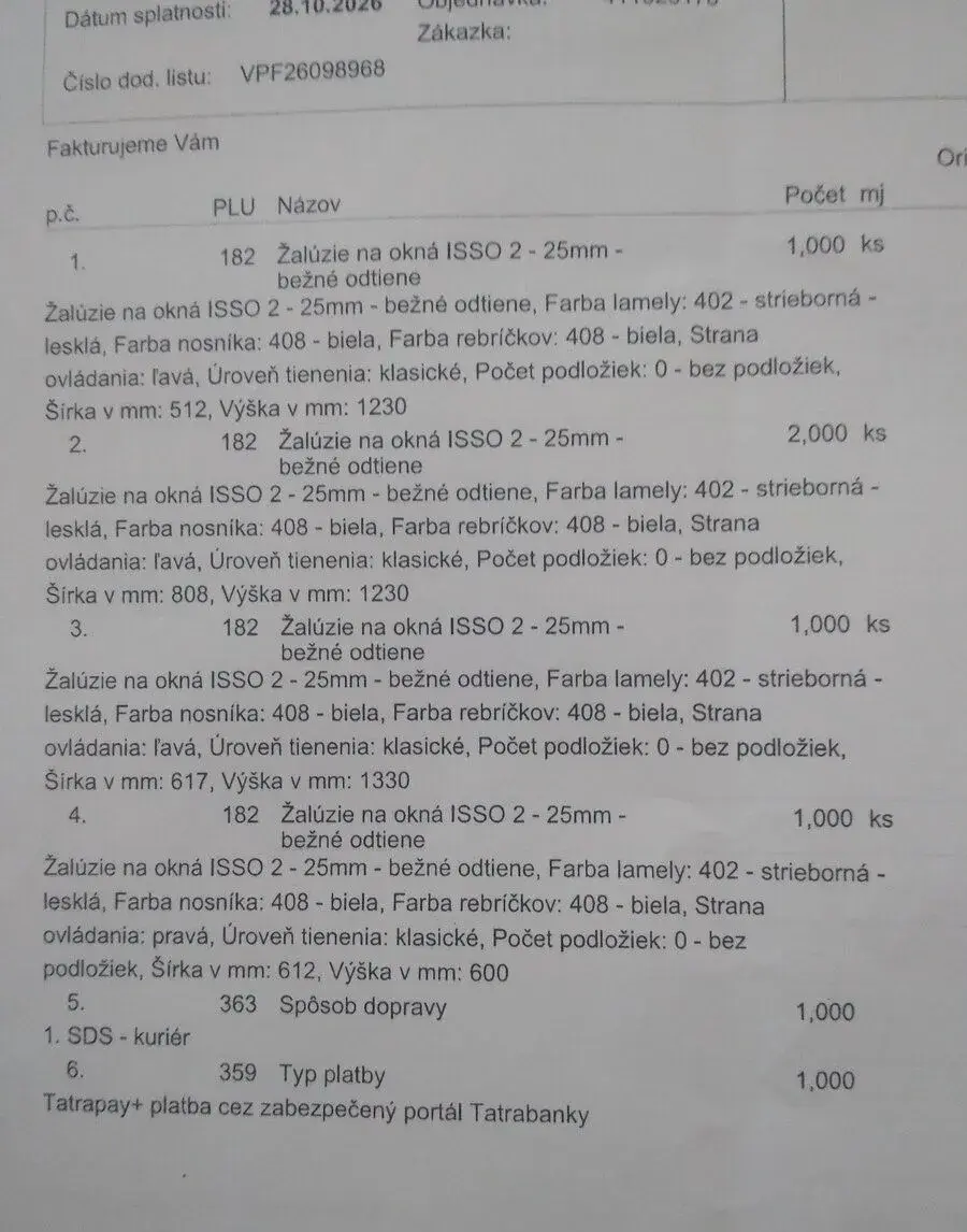 zaluzie na okna