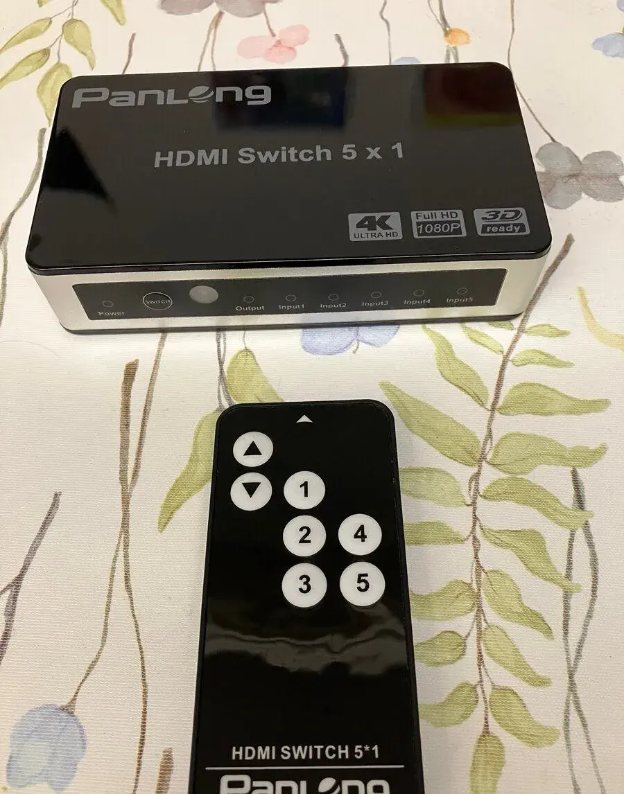 4K FullHD HDMI Switch 5x1
