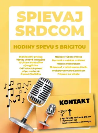 HODINY SPEVU v NITRE alebo ONLINE