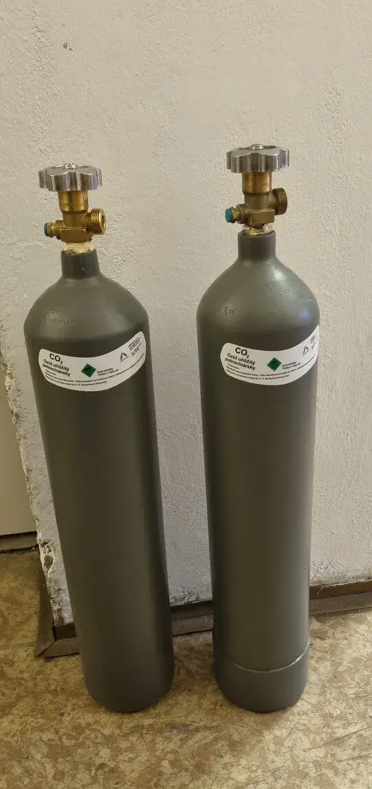 Co2 flaša na zváranie,výčap