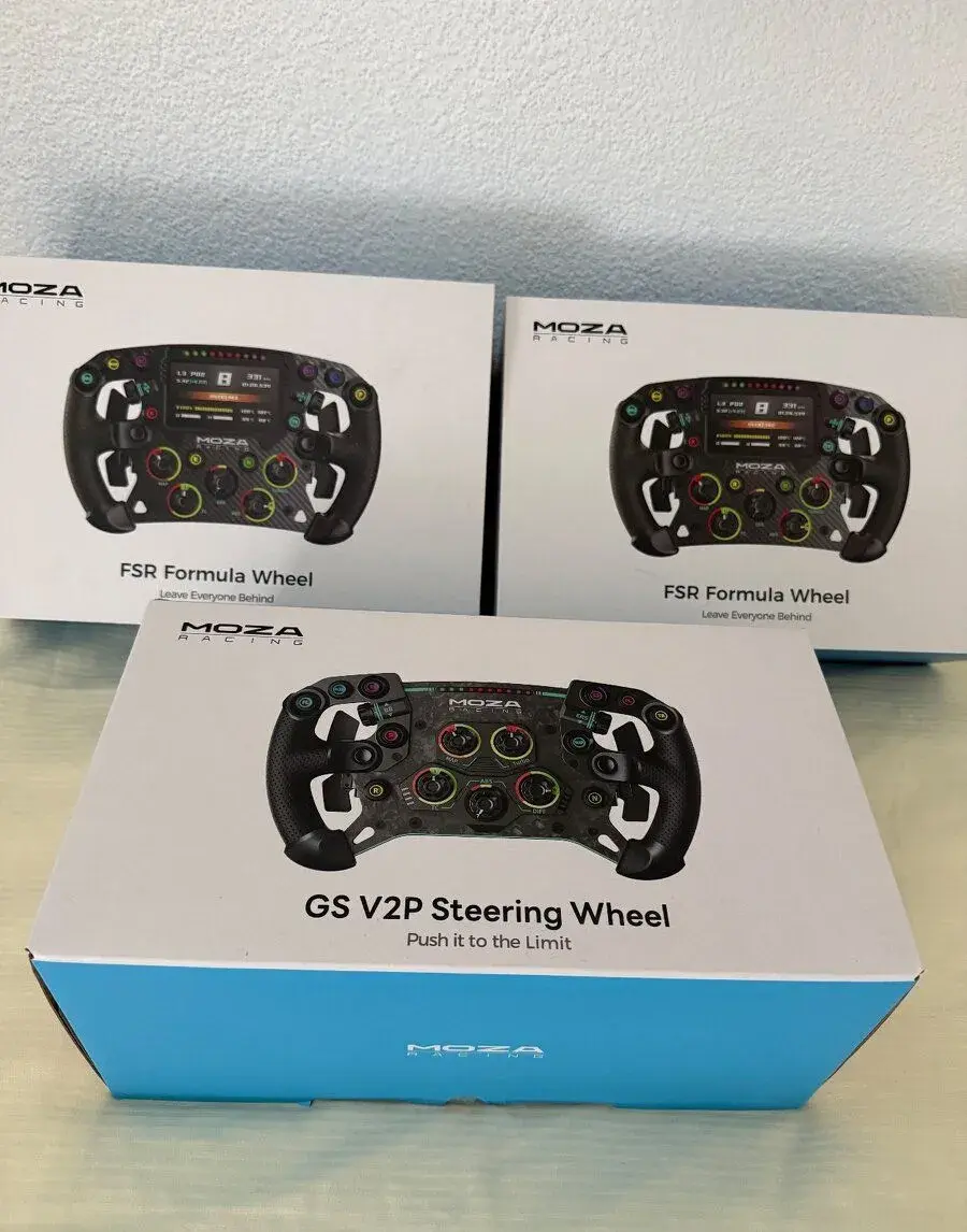 Moza racing volanty fsr, gsv2p