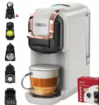HiBREW H2B 5v1 Kávovar 19 Bar Espresso Horúce/Studené Nápoje