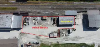 Voľná plocha - 260 - 8000 m² - spevnená/oplotená - Kostoľany
