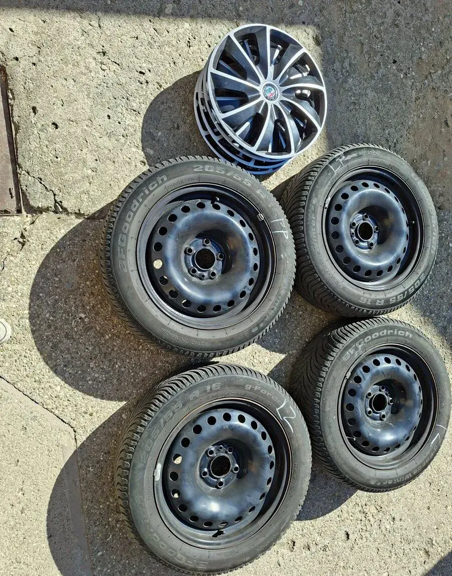 Plechové disky R16 5x110
