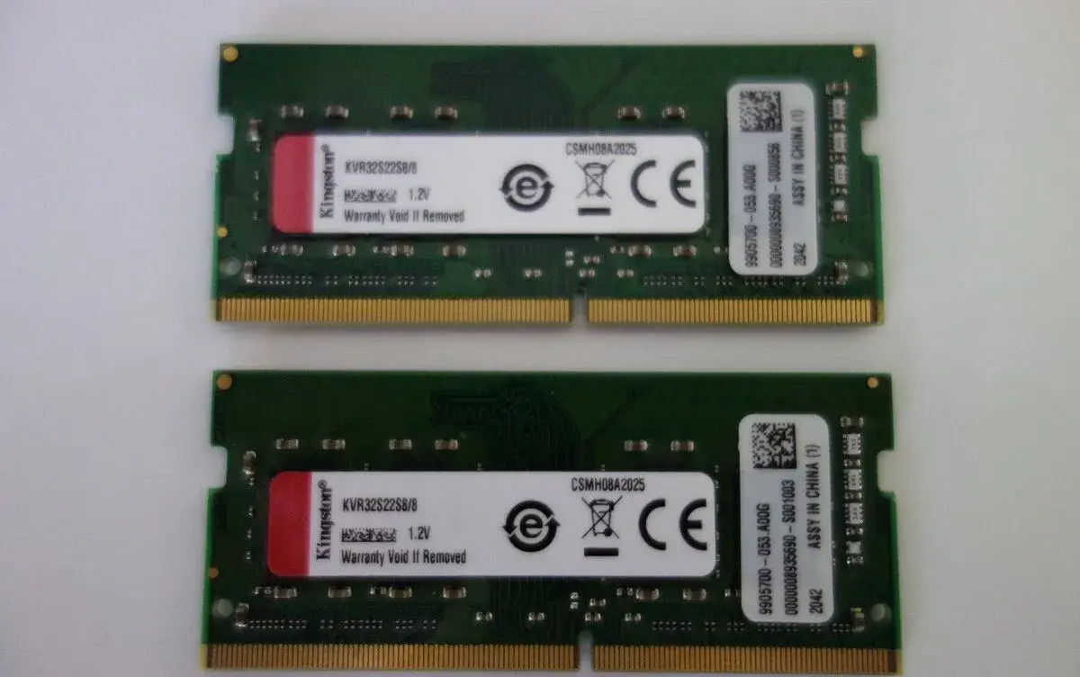 16GB (2x8GB) DDR4 3200MHz RAM do notebooku