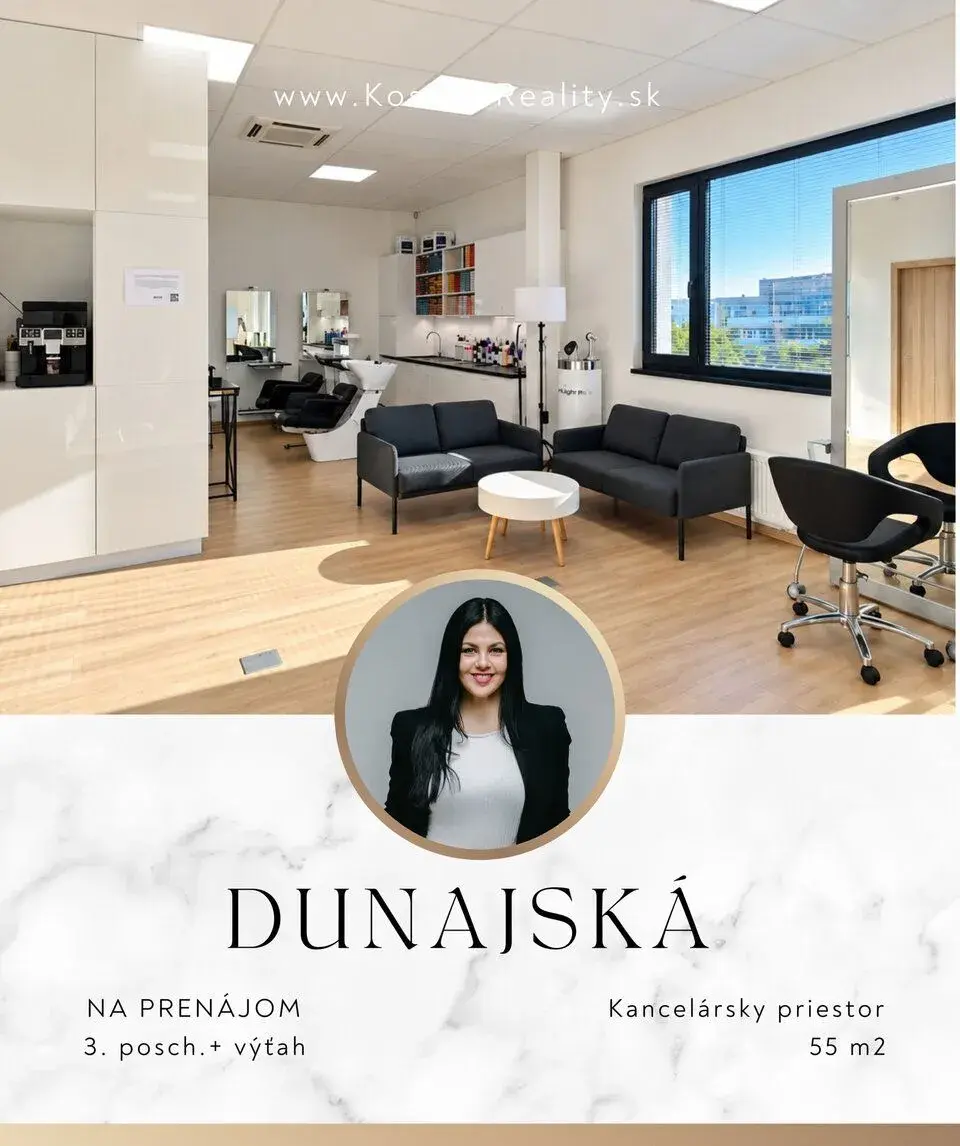 Reprezentatívny priestor, 55m2, Dunajská, Košice