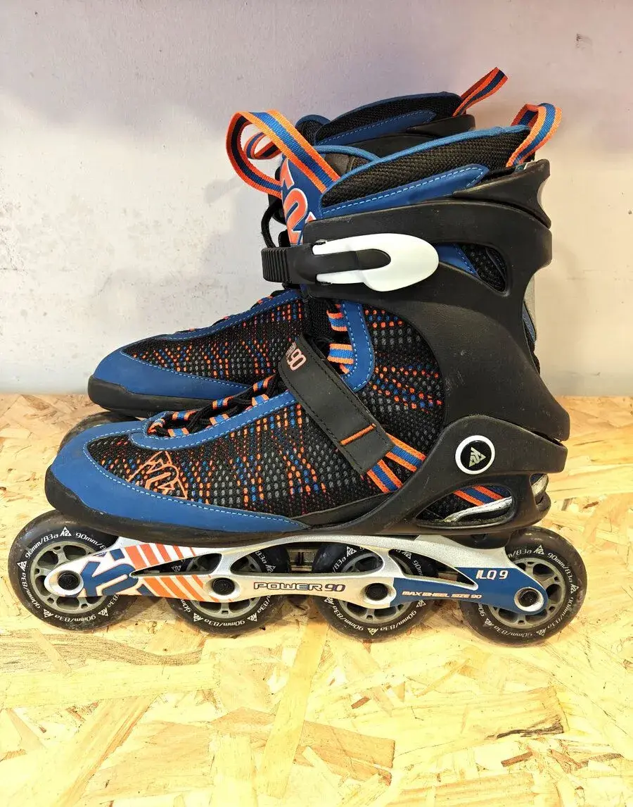 INLINE KOLIESKOVÉ KORČULE K2 POWER 90 – veľ. 47 EUR