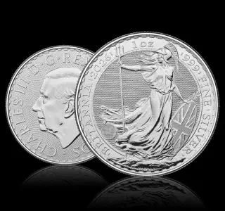 Investičné striebro, mince Britannia, box 500 Oz