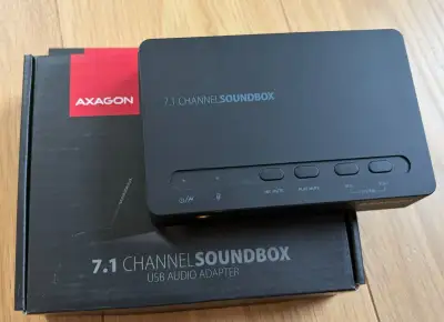 USB zvuková karta - AXAGON 7.1 Channel Soundbox