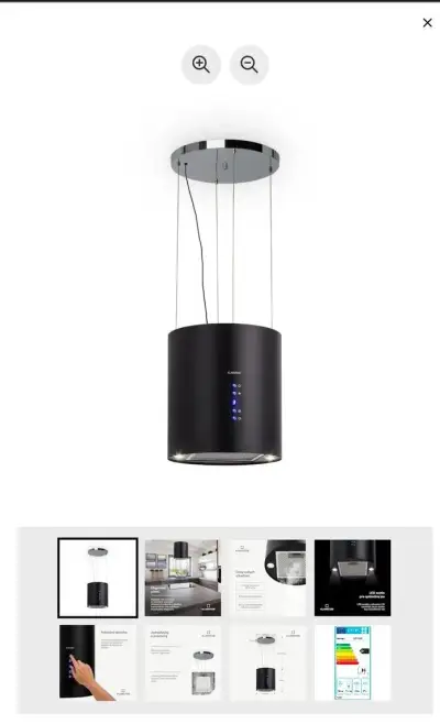 Digestor Klarstein Barett island black