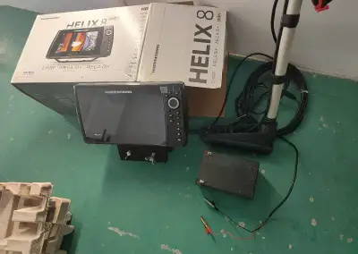 Humminbird HELIX 8 G4N , CHIRP MEGA SI+, MEGA DI+