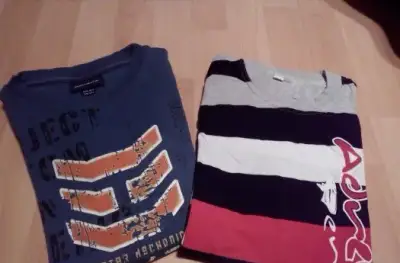 2x tričko s dlhým rukávom č. 164