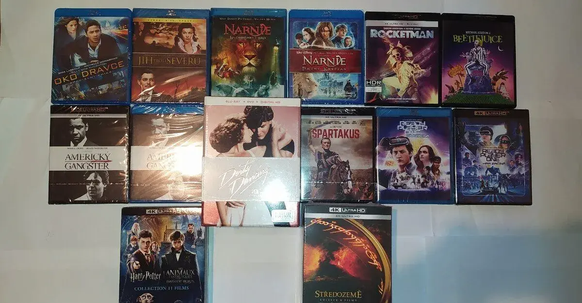 4K UHD Bluray, blu ray filmy s českým dabing ceny 17.10.2026