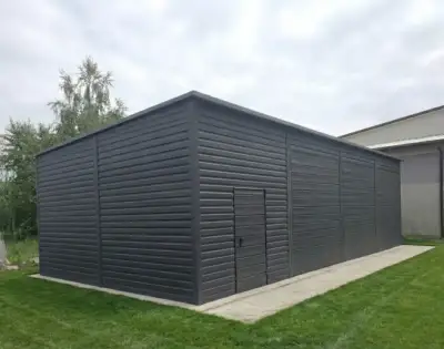 Plechová garáž 12x6