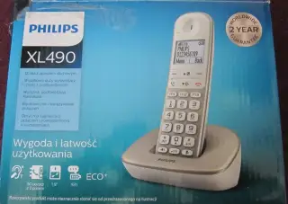 Bezdrôtový telefón Philips XL490
