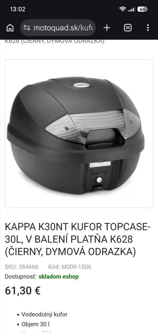 Kufor kappa