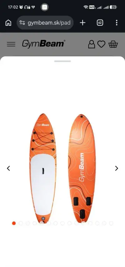 Paddelboard wave line geambeam