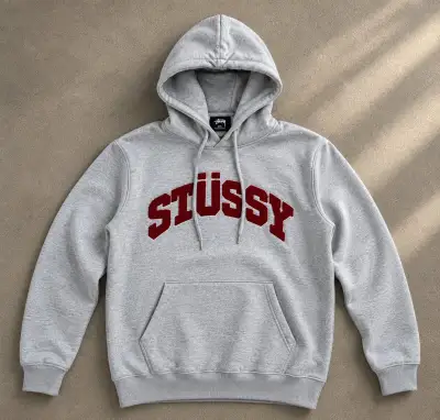 Stüssy mikina šedá