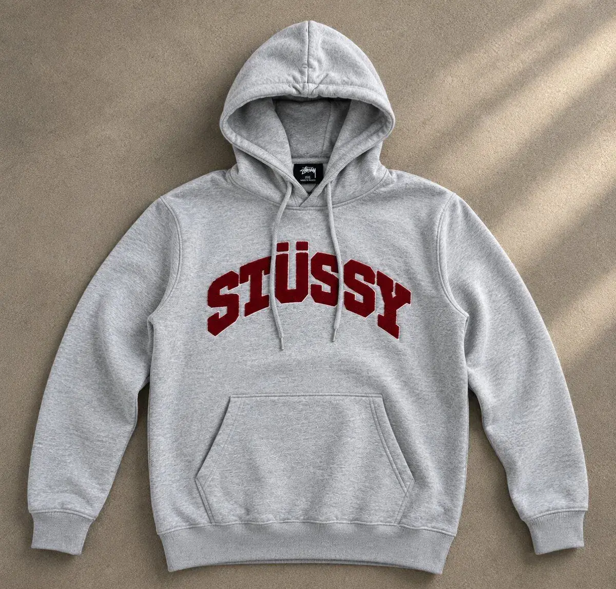 Stüssy mikina šedá