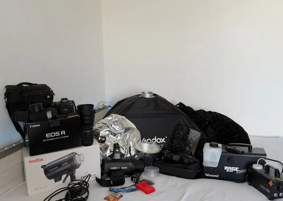 Profesionálny foto\-video komplet Canon / DJI / Godox