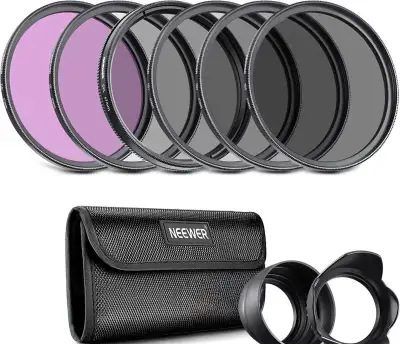 Filter Set Neewer 67mm + Slnečné clony