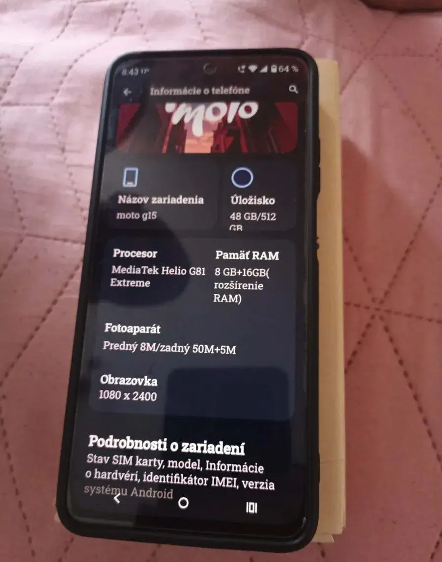 Motorola G15