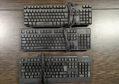 Kancelárska USB klávesnica Dell, Lenovo