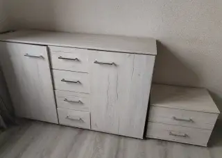 Komoda + 2 nočné stolíky