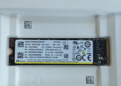 nepoužitý 2TB SSD SK Hynix Platinum P41 / PC801 OEM SSD