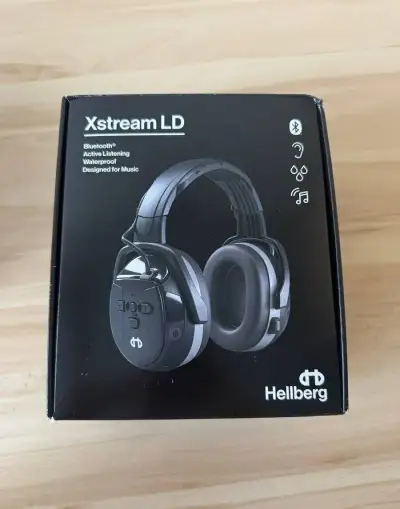 Bluetooth slúchadlá Hellberg Xstream LD – chrániče sluchu