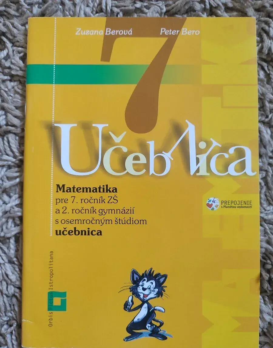 Učebnica matematiky 7. ročník