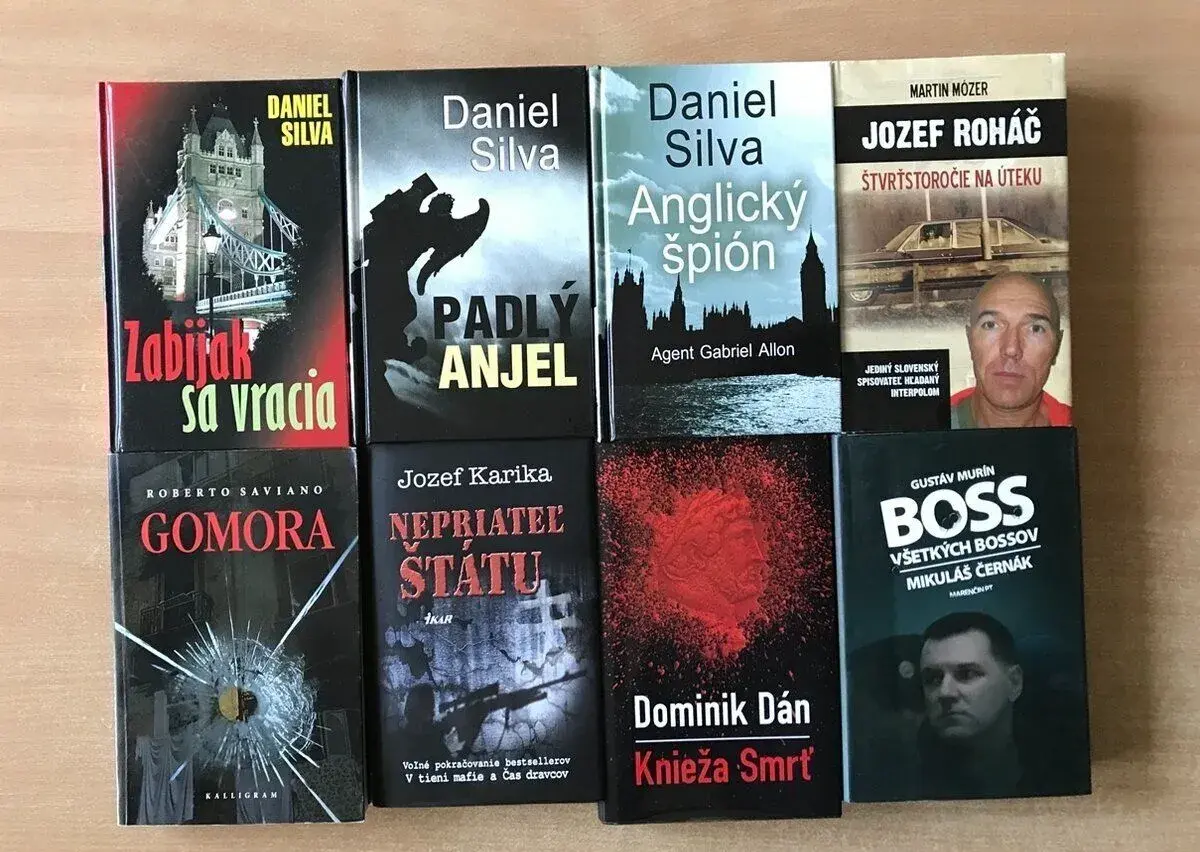 Daniel Silva, Murín, Agatha Christie, Karika, Dán, Connelly