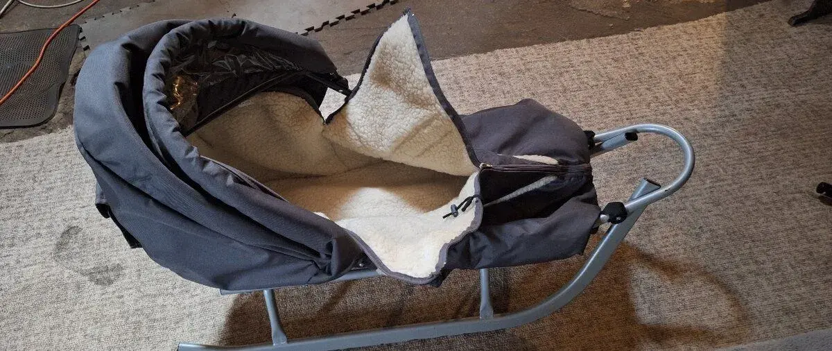 Detske sánky Piccolino s fusakom