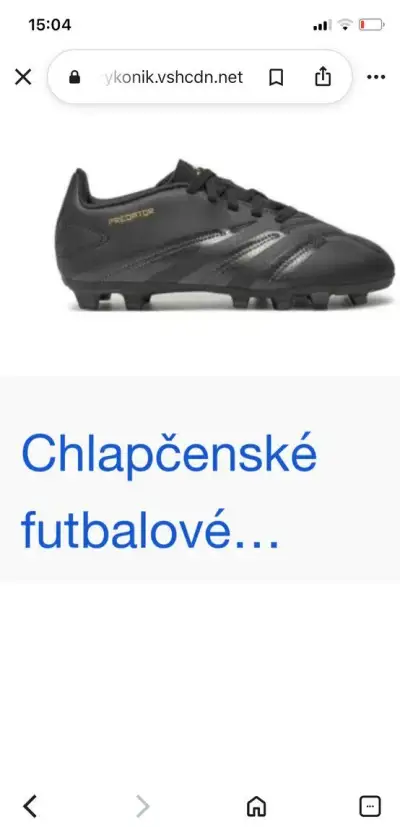 Kopačky adidas, veľkosť 35