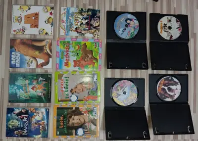 Animované a hrané filmy DVD