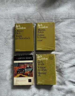 Knihy Jack London - spolu za 12 €