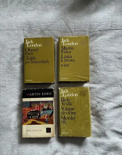 Knihy Jack London - spolu za 12 €