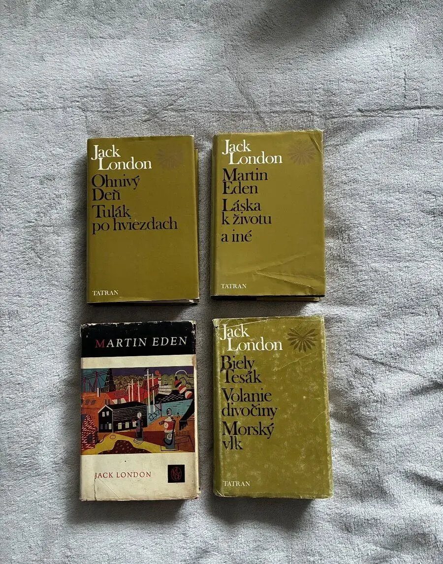Knihy Jack London - spolu za 12 €