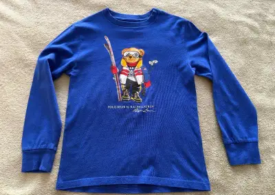 Tričko s dlhým rukávom Polo Ralph Lauren vel. 140