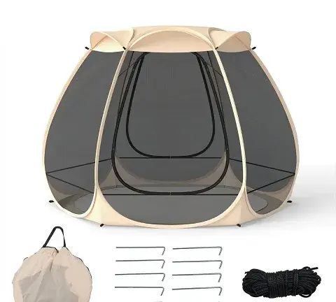 Vysúvací sieťovaný pavilón pre 4-6 osôb 310 x 270 cm