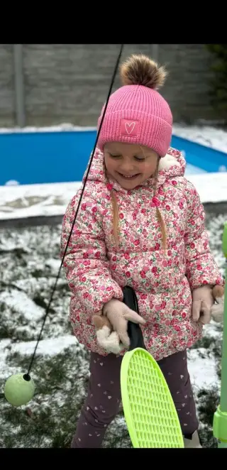 Zimná krásna bunda č.110 pre dievčatko