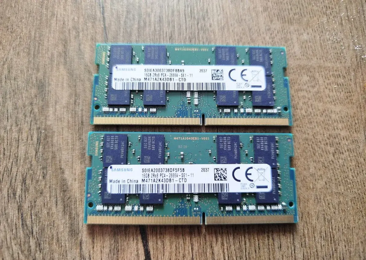 SODIMM DDR4 32GB /2x 16GB/ 2666MHz Samsung